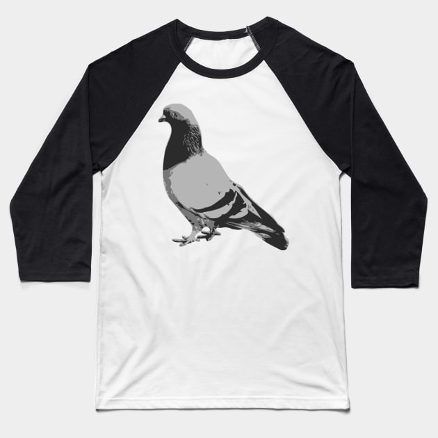 PIGEON Baseball T-Shirt by trev4000